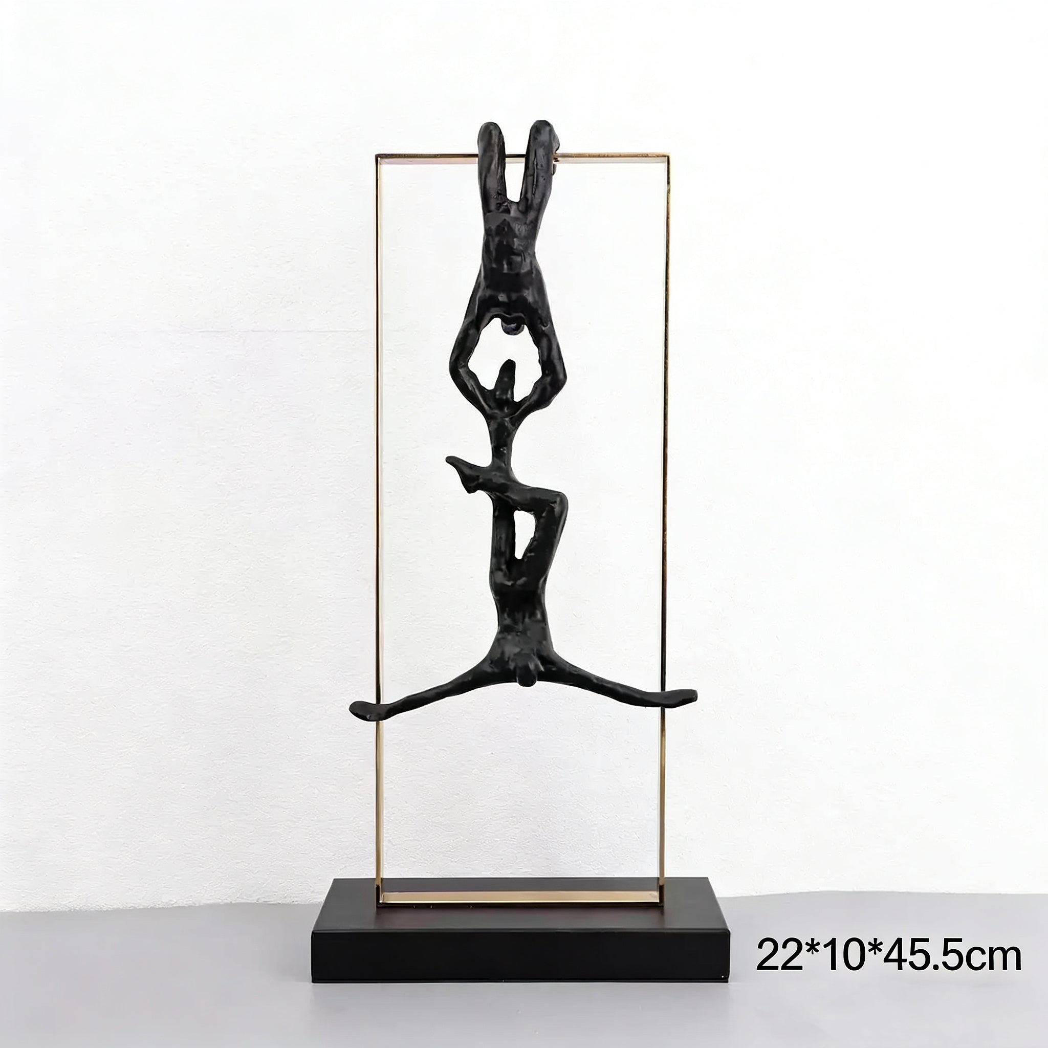 Weightlifting Metal Sculpture #7124 - Limited Edition