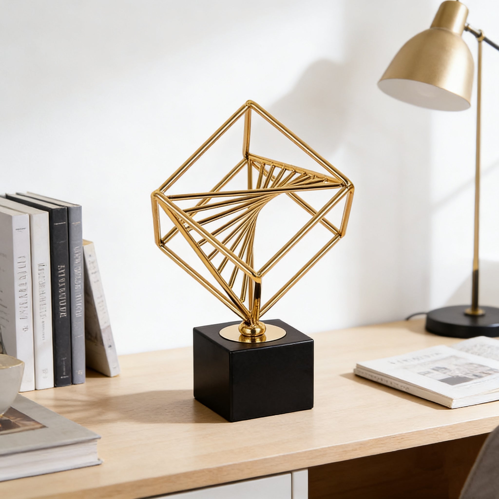 Geometric Metal Sculpture #7133 - Limited Edition
