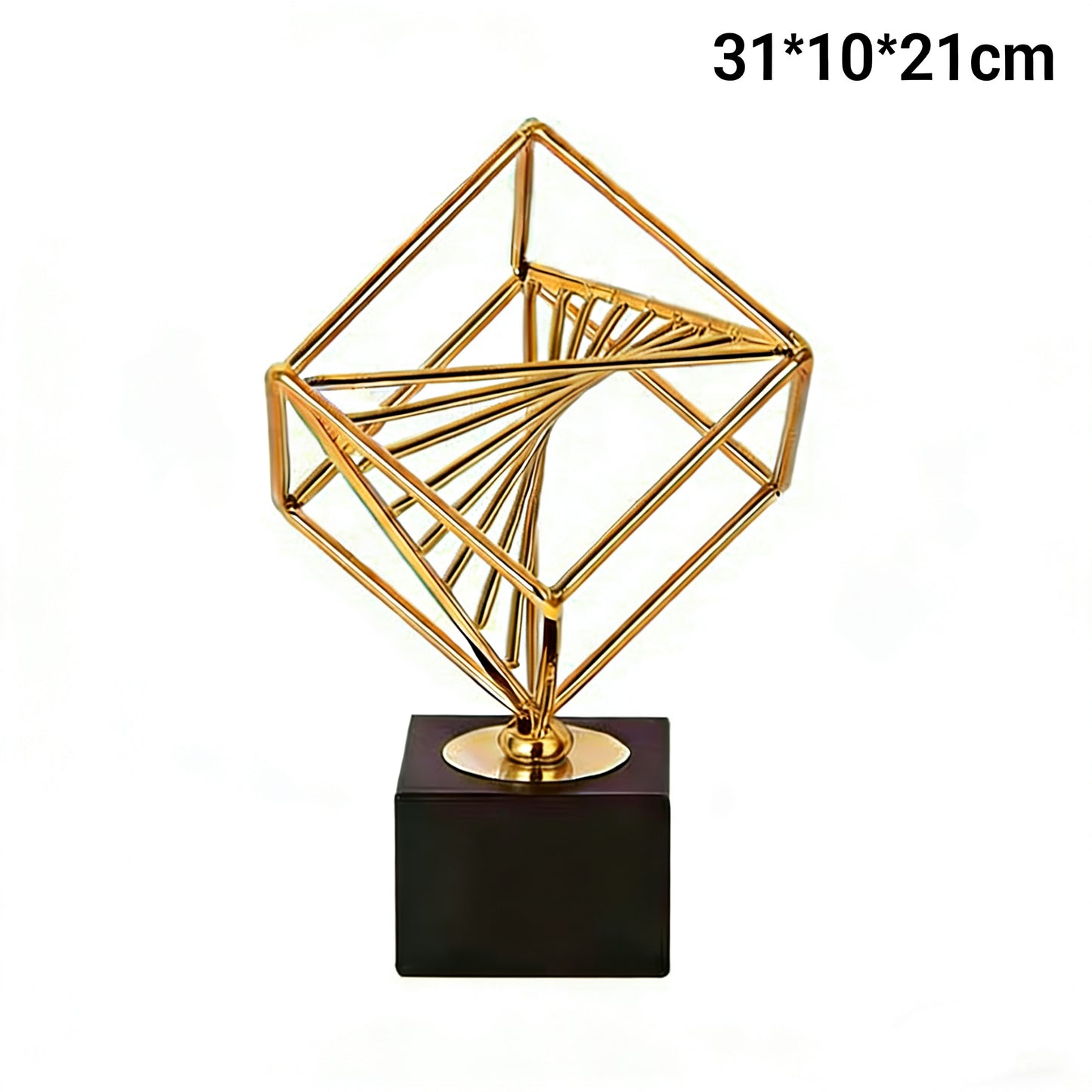 Geometric Metal Sculpture #7133 - Limited Edition