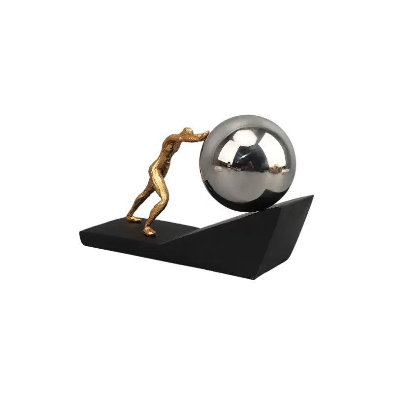 Contemporary Metal & Resin Sculpture #7126 - Limited Edition