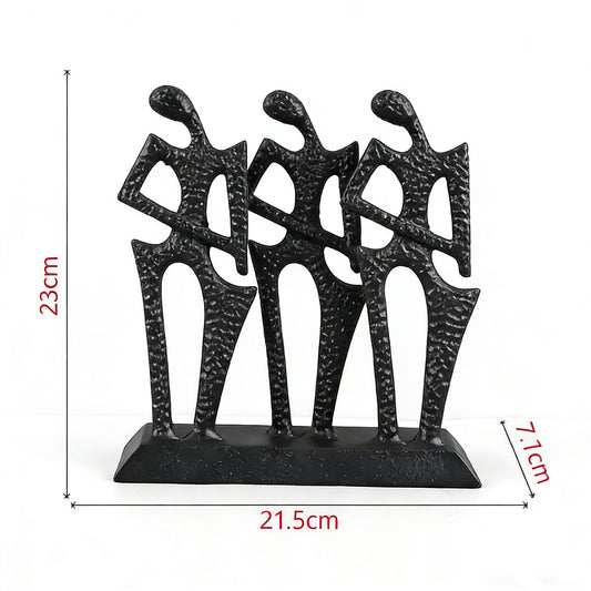 Unity Team Metal Sculpture #7128 - Limited Edition