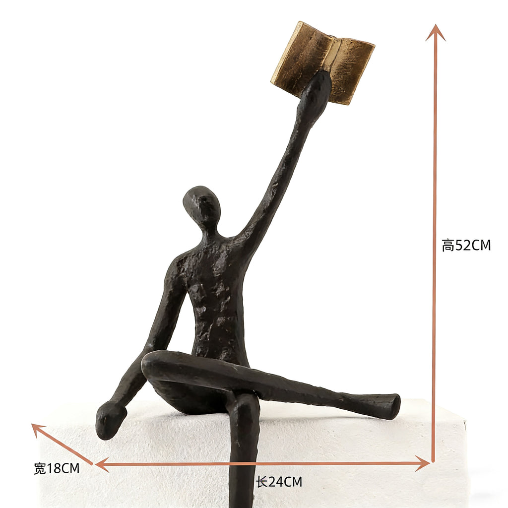 Climbing Metal Sculpture #7125 - Limited Edition