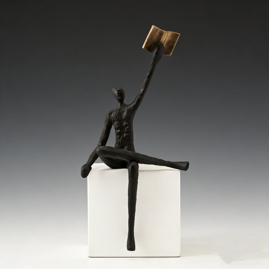 Climbing Metal Sculpture #7125 - Limited Edition