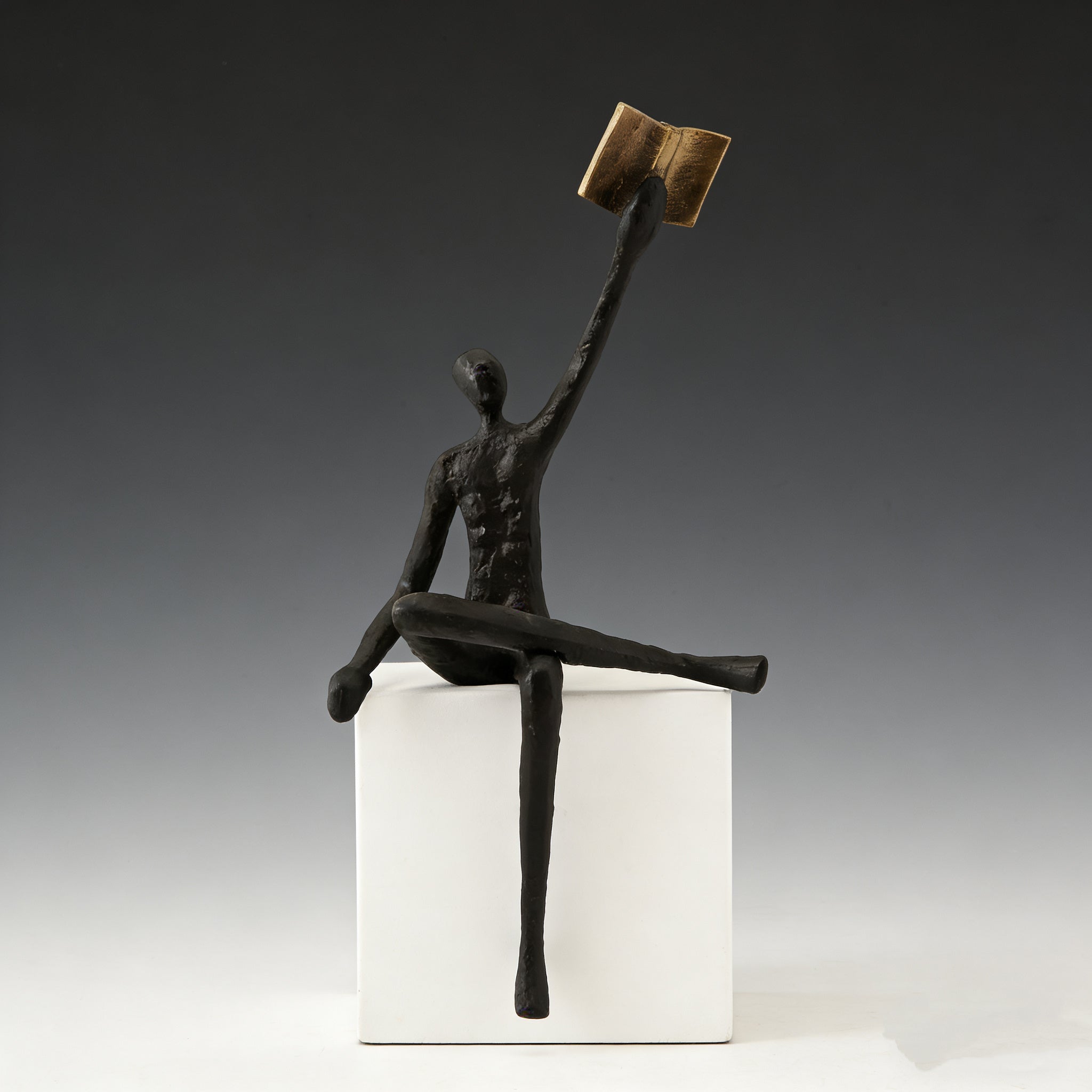 Climbing Metal Sculpture #7125 - Limited Edition